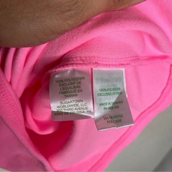 Lilly Pulitzer Girls Chaplin Cover-Up Resort Barbiecore Size XL - Picture 6 of 9